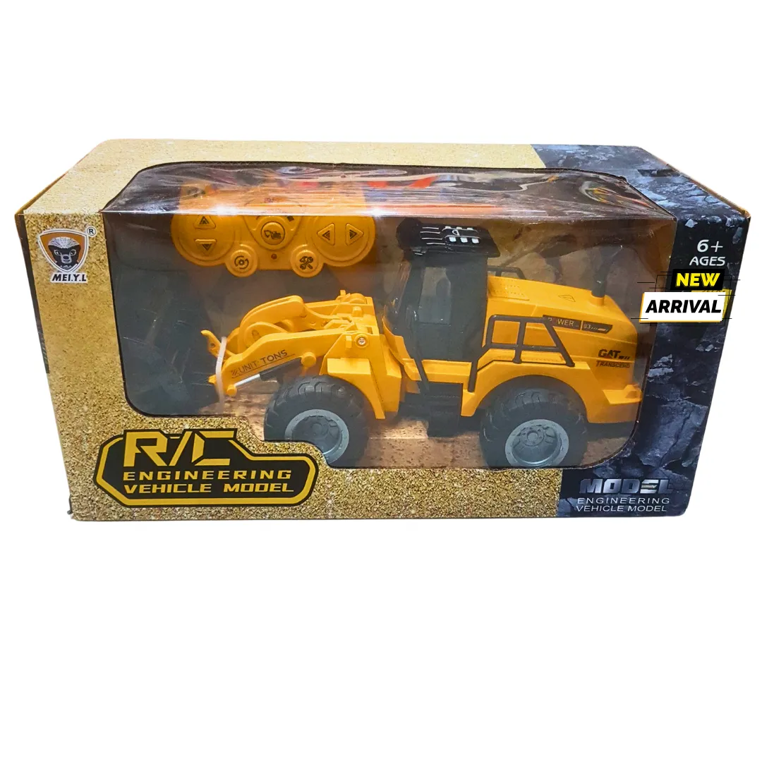 🚜 R/C Remote Control Engineering Vehicle – Construction Loader Truck Toy for Kids – Heavy Duty Design – Ages 6 