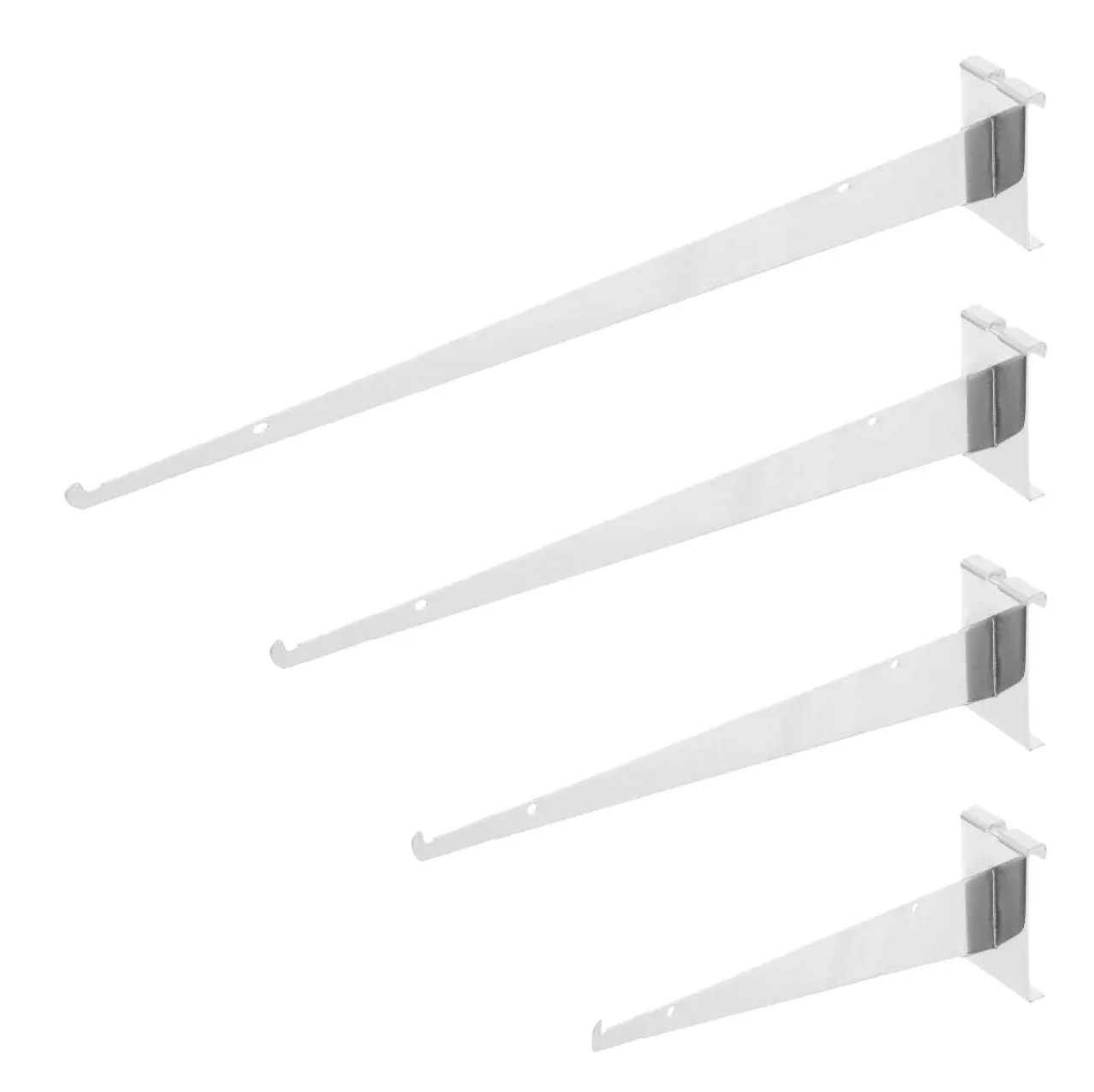 1 Each - Gridwall Knife Brackets for Shelving - 4 Sizes Available