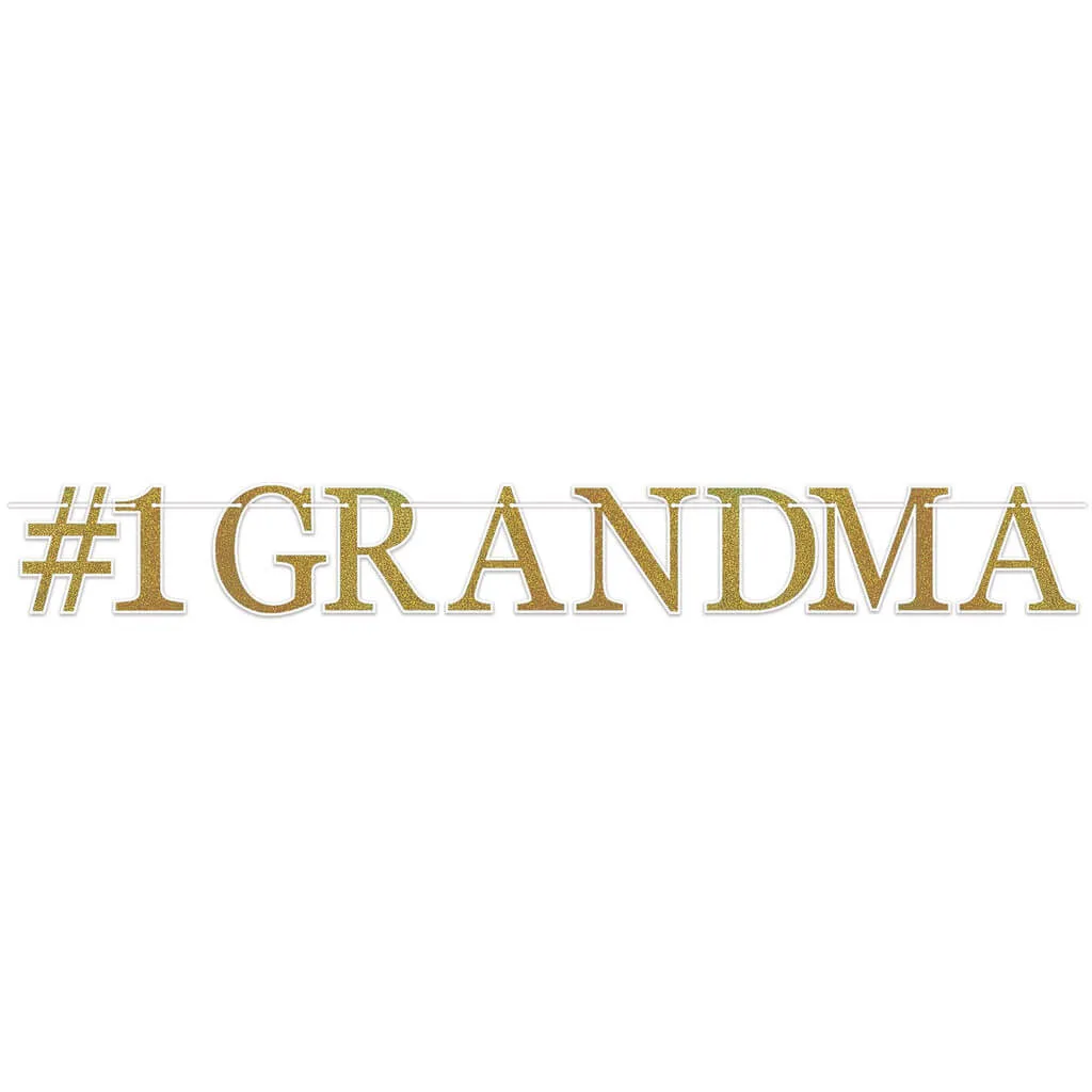 #1 Grandma Streamer 6.25in x 4ft 9in