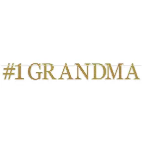 #1 Grandma Streamer 6.25in x 4ft 9in