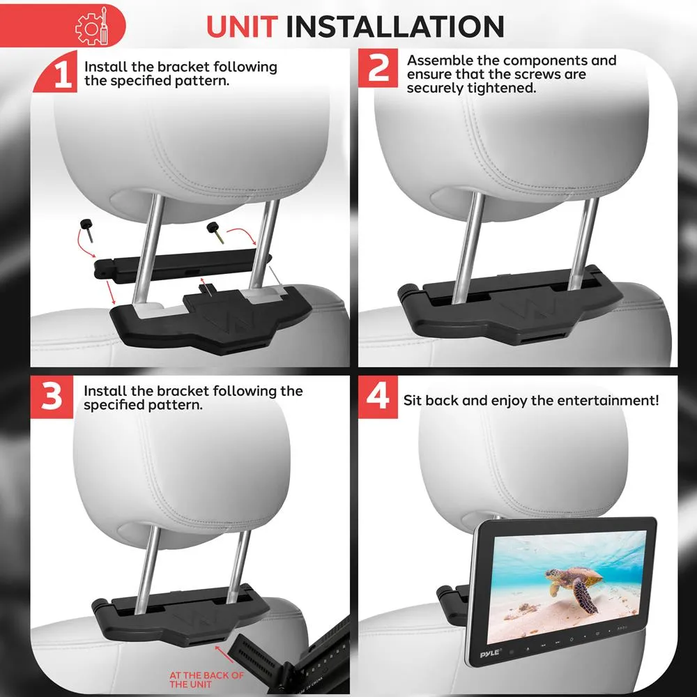 10.5" Car Headrest Dvd Player
