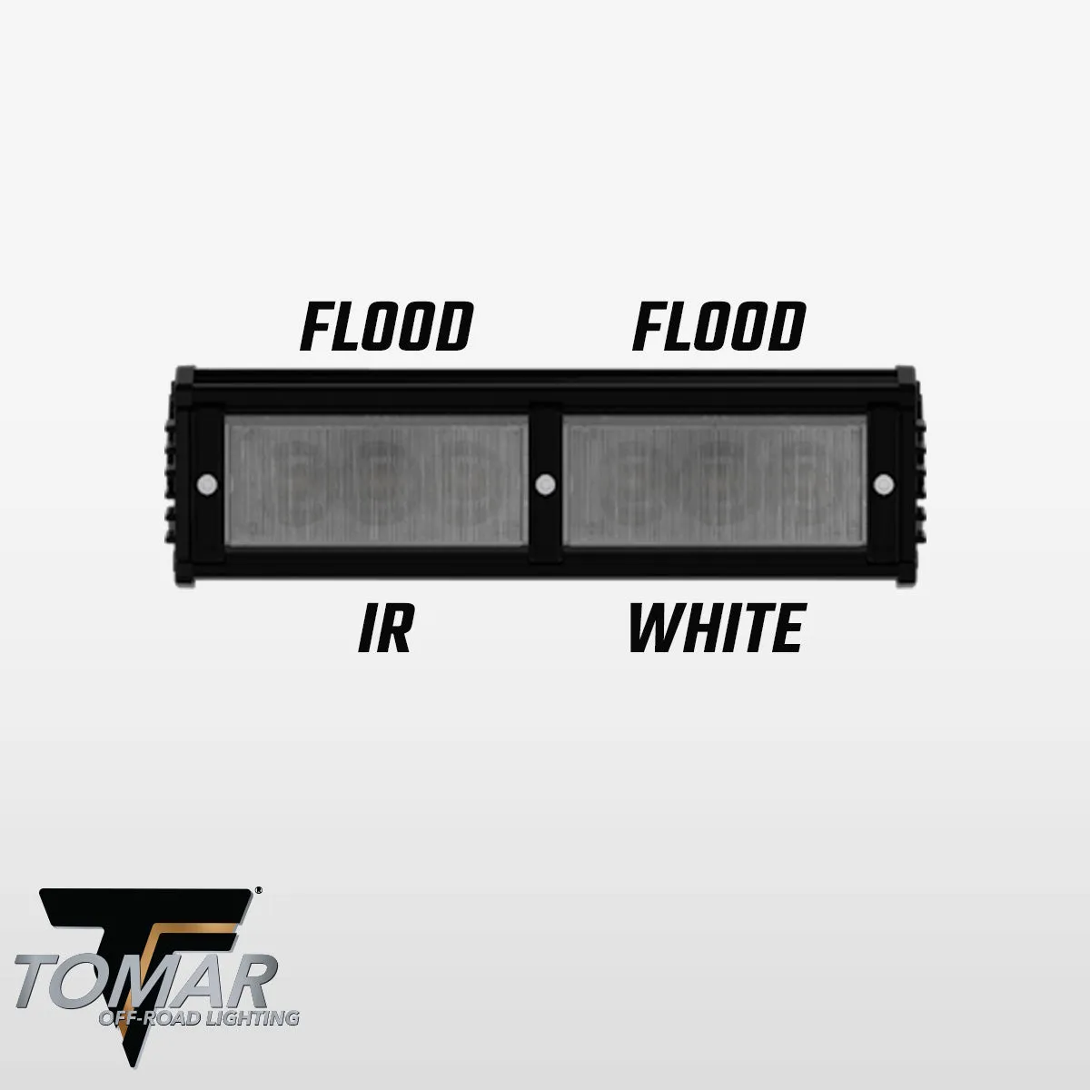 10" TRX Series Single Color Infrared LED Light Bar (White/IR)