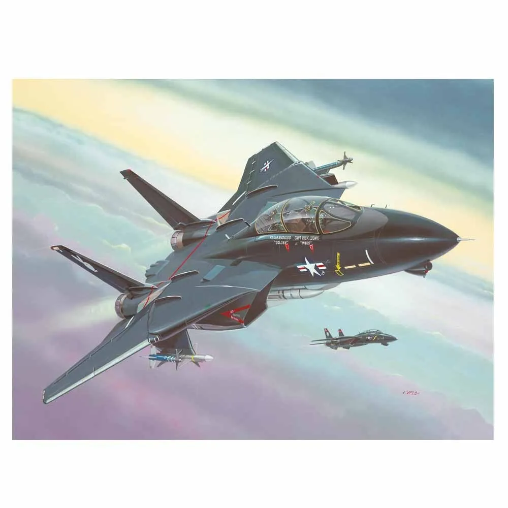1/144 F14A Black Tomcat Model Set