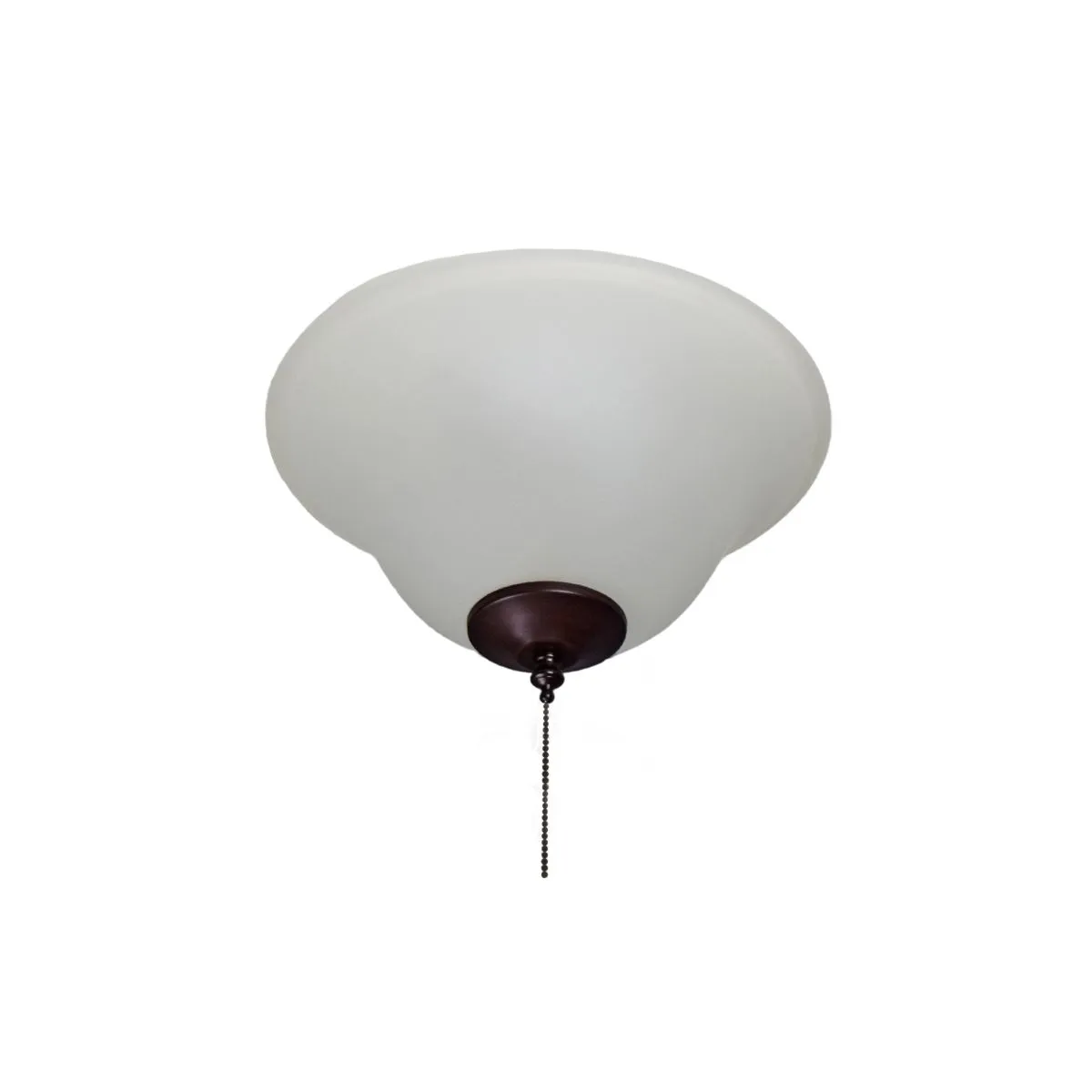 13 Inch 3 Lights E12 Ceiling Fan Light Kit, Bronze Finish