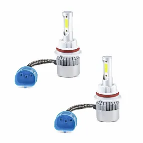 1988 Mitsubishi Cordia Headlight Bulb High Beam and Low Beam 9004 LED Kit