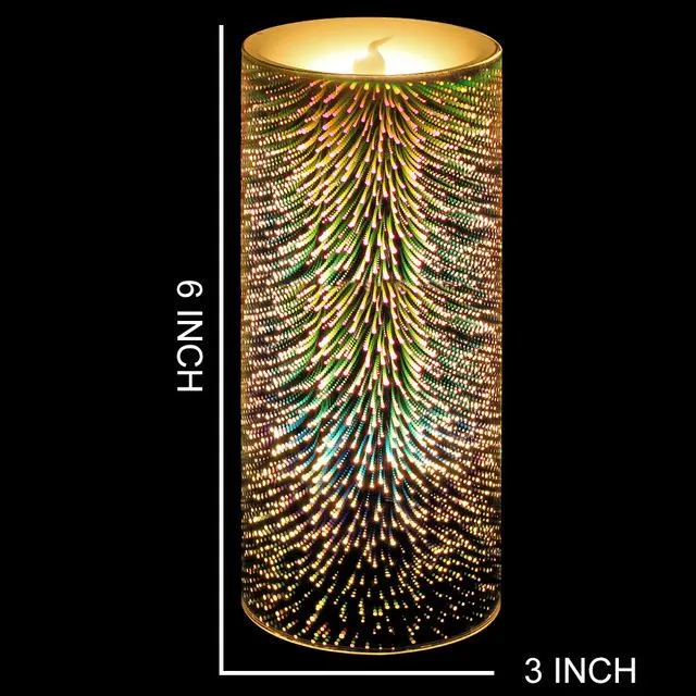 1Pcs color changing Flameless Candles