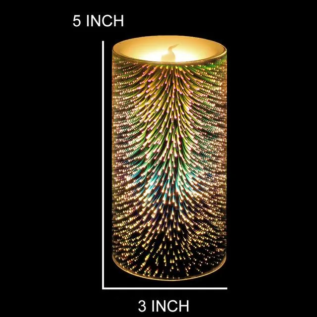 1Pcs color changing Flameless Candles