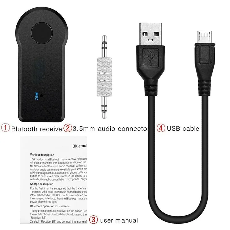 2 in 1 Wireless Bluetooth 5.0 Receiver Transmitter Adapter