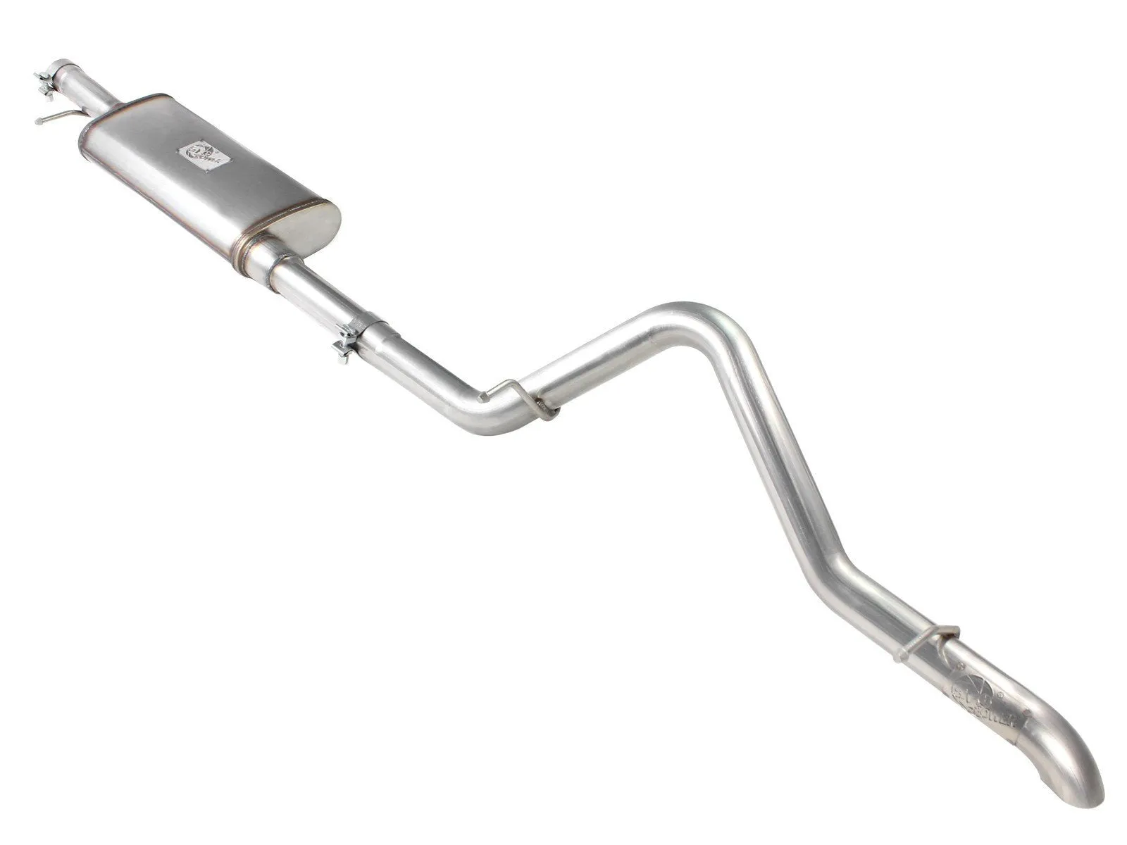 2012-2014 Jeep Wrangler Unlimited V6 3.6L 4Dr MACHForce XP Exhaust Cat-Back 3in SS-409 Hi-Tuck "RB" by aFe Power (49-46232)