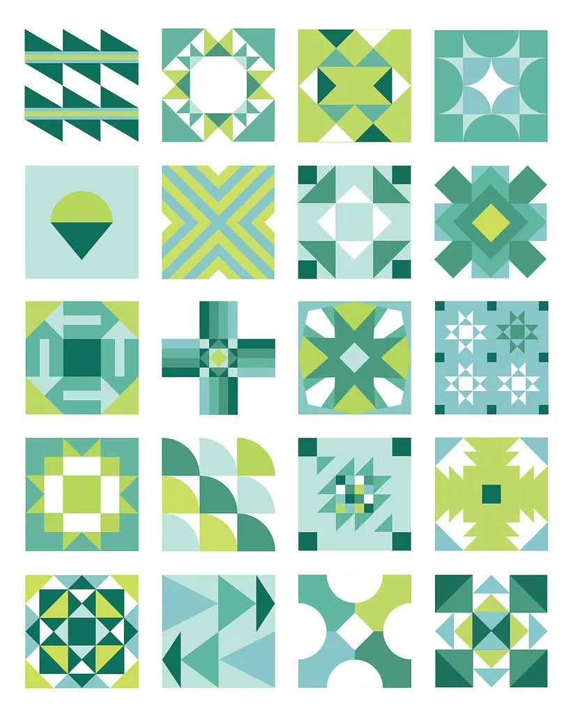 2016 Summer Sampler Fabric Pull