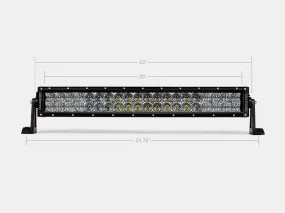 22" Dual Row 5D Optic OSRAM LED Bar BY CALI RAISED LED