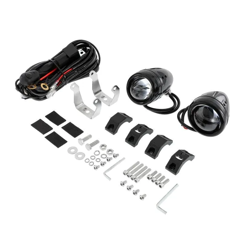 3 Inch 6 Modes White&Amber Round LED Driving POD Lights