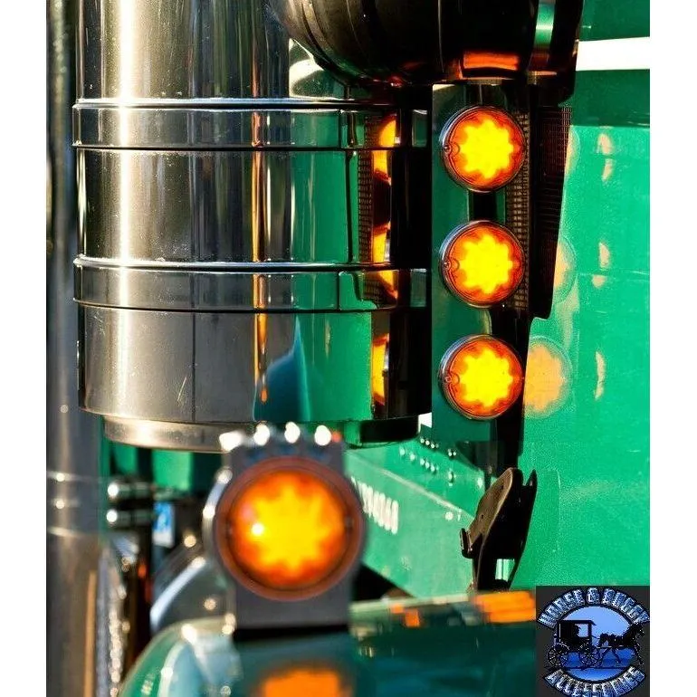 3 WATERMELON Kenworth Air Cleaner Light Bar, (mount only) Front (15") SHIFT #170662