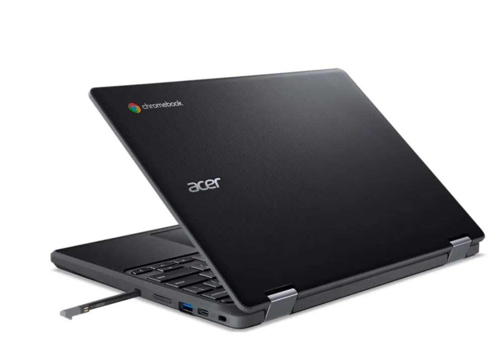 Acer, R756TN-TCO-C89K Chromebook Laptop, Intel N100, 4 GB RAM, 128 GB SS, 11.6" Inch HD Display, ChromeOS, Black