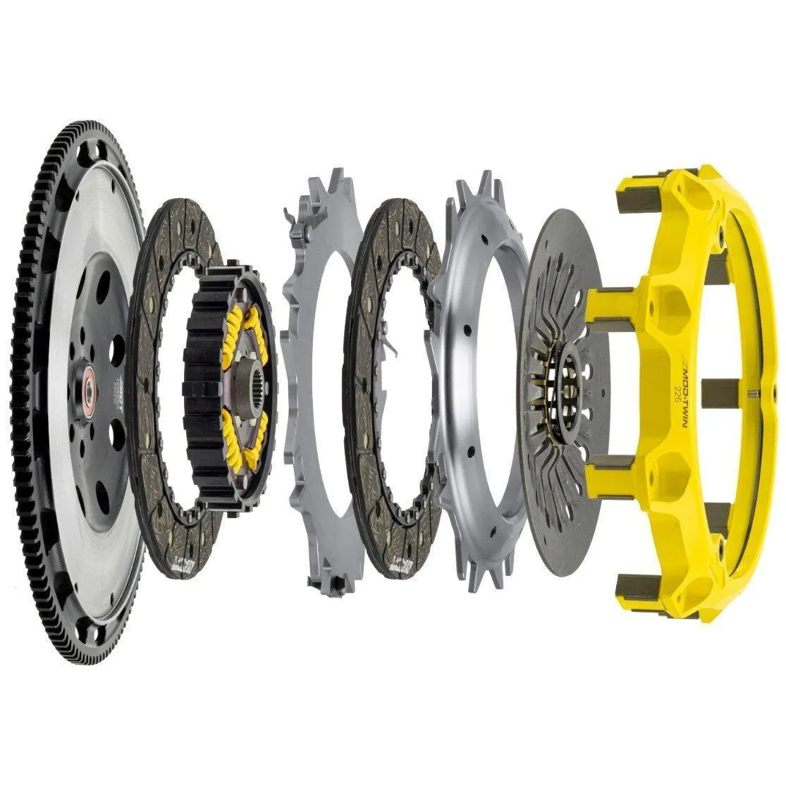 ACT Mod Twin HD Rigid Hub Street Kit w/ Organic Discs | 2003-2006 Mitsubishi Evo 8/9 (T1S-M03)