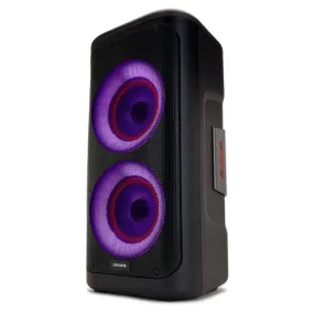 Aiwa Speaker Karaoke System Home Wired, 350Watts, Wireless, Black