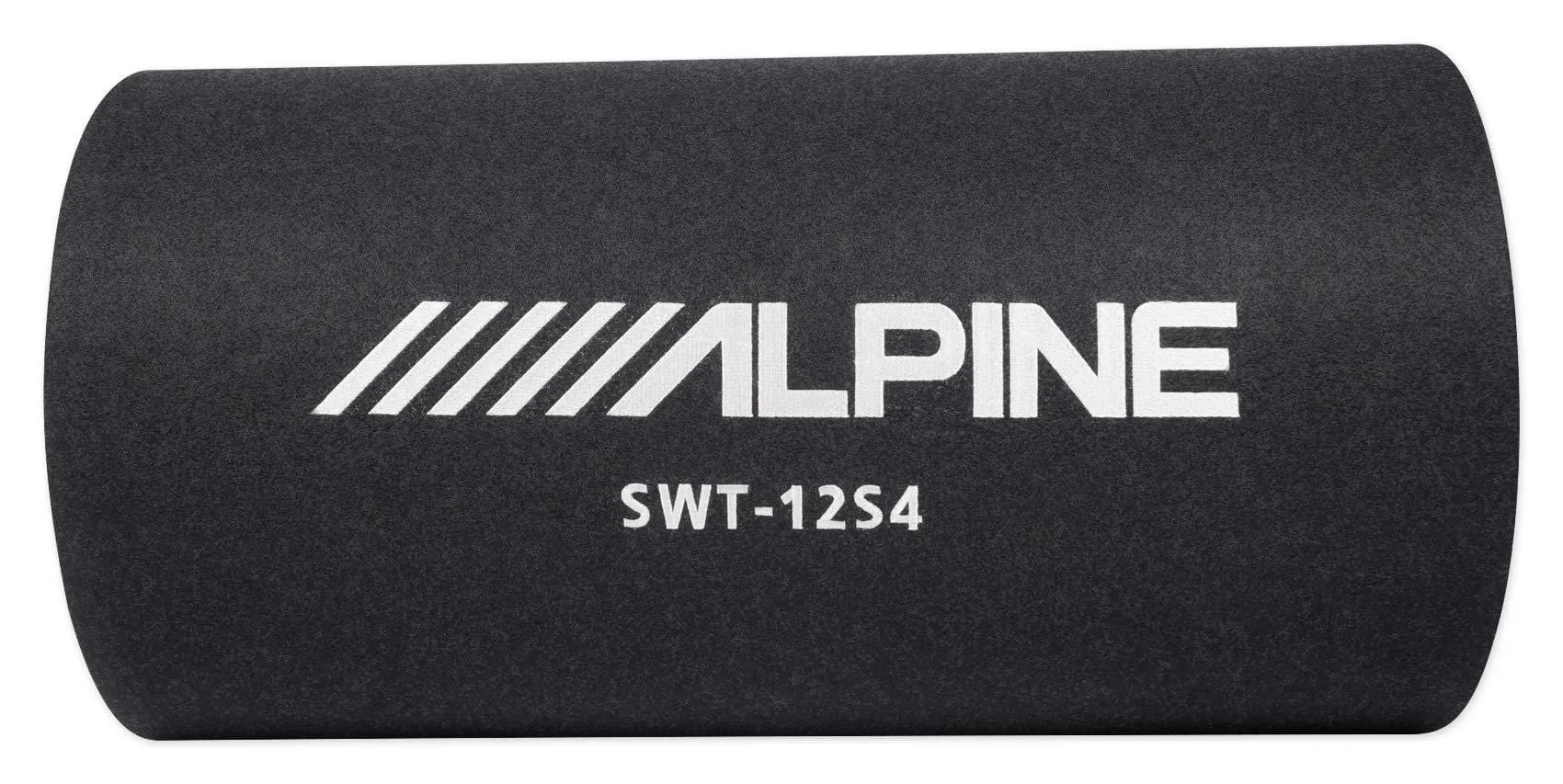 ALPINE SWT-12S4 1000w 12" Subwoofer in Bass Tube 4-Ohm Sub Bluetooth Speaker