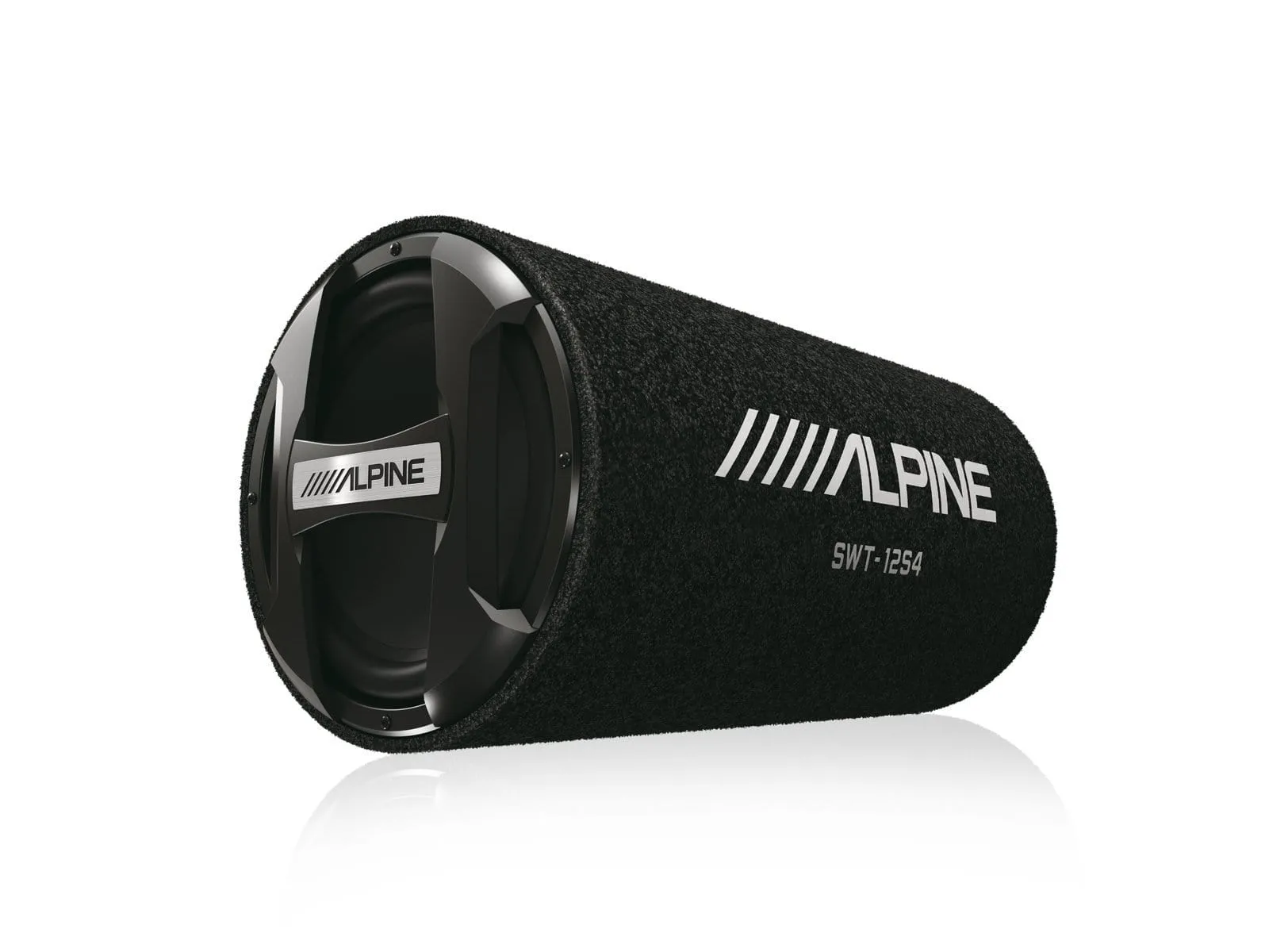 ALPINE SWT-12S4 1000w 12" Subwoofer in Bass Tube 4-Ohm Sub Bluetooth Speaker
