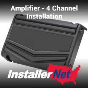 Amplifier (4 CH) Installation