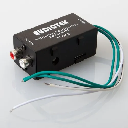 Audiotek - at-HL3 - Car Vehicle High to Low Adapter