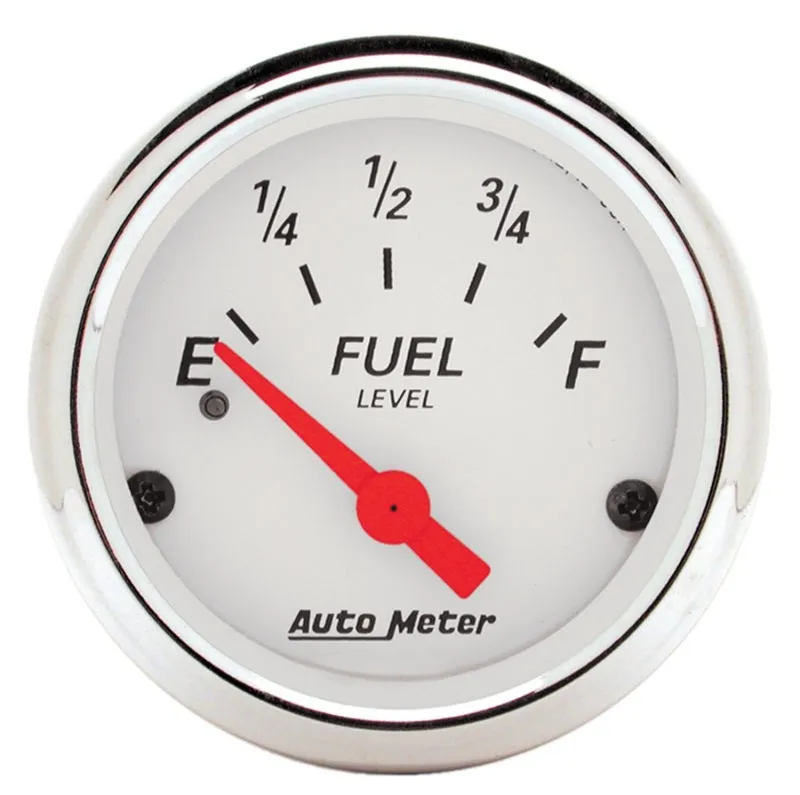 Auto Meter Arctic White Street Rod Kit - Includes 3-1/8 in. 120 MPH Mechanical Speedometer