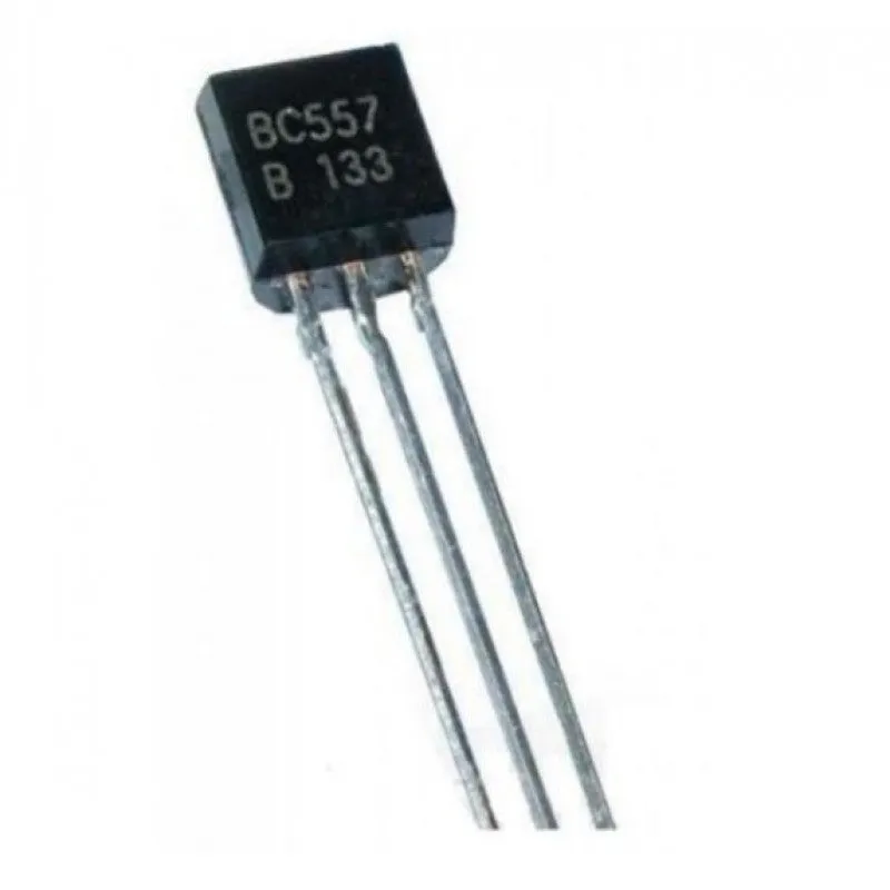 BC557 PNP General Purpose Transistor 45V 100mA TO-92 Package