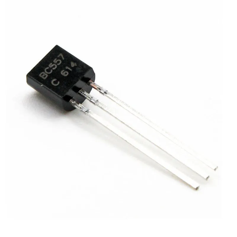 BC557 PNP General Purpose Transistor 45V 100mA TO-92 Package