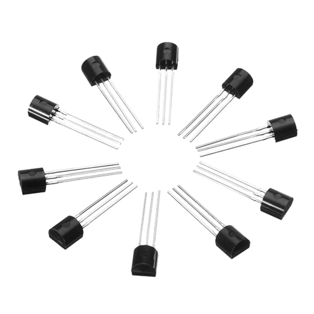 BC557 PNP General Purpose Transistor 45V 100mA TO-92 Package