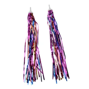 Bike   Kids girls and boys Handlebar Streamers Tassels Traditional Retro Decorative Streamers  Riding 5 Color