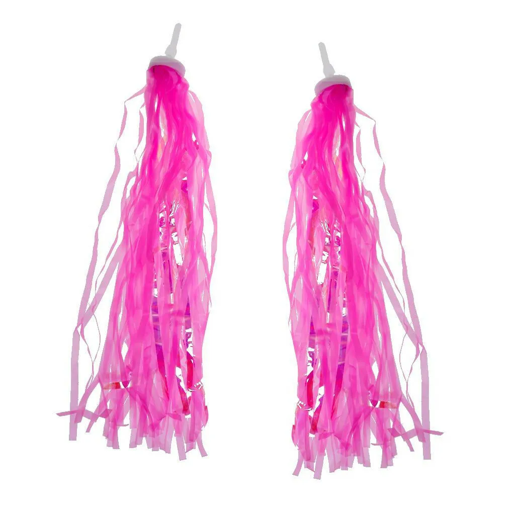 Bike   Kids girls and boys Handlebar Streamers Tassels Traditional Retro Decorative Streamers  Riding 5 Color