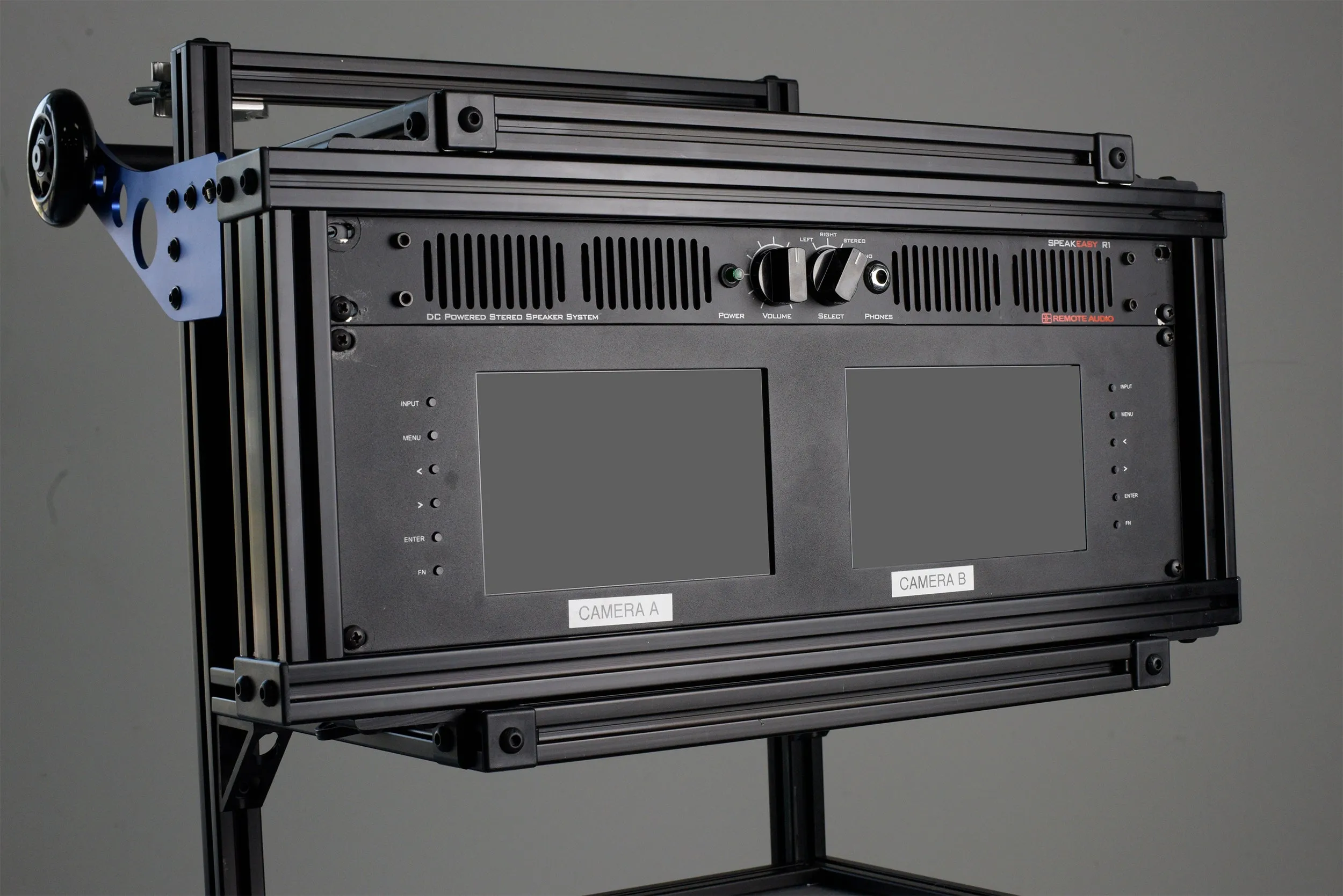Blackbird Carts Slimline 4U Equipment Cage