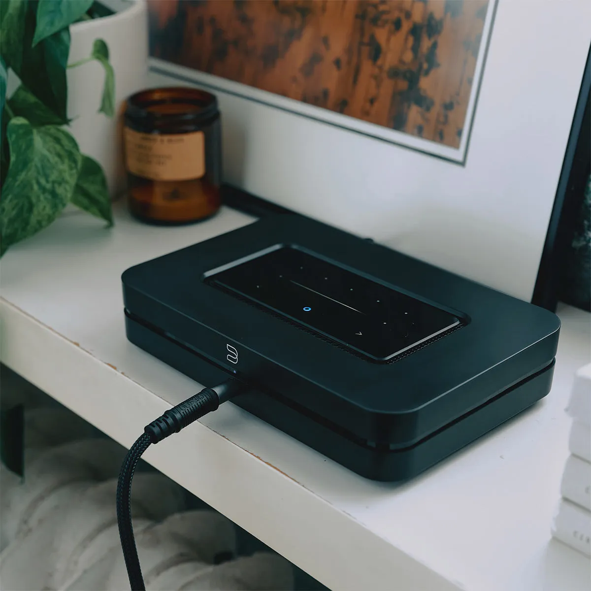 Bluesound NODE Wireless Multi-Room Music Streamer - Gen 4 (Black)