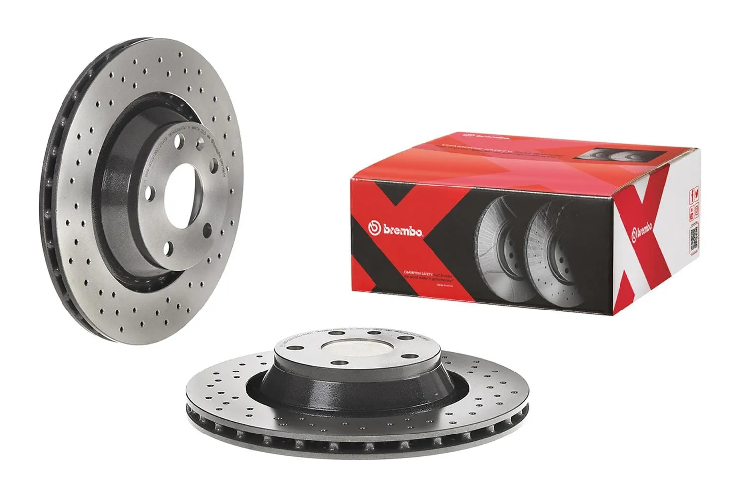 Brembo Disc Brake Pad and Rotor Kits KTX0104