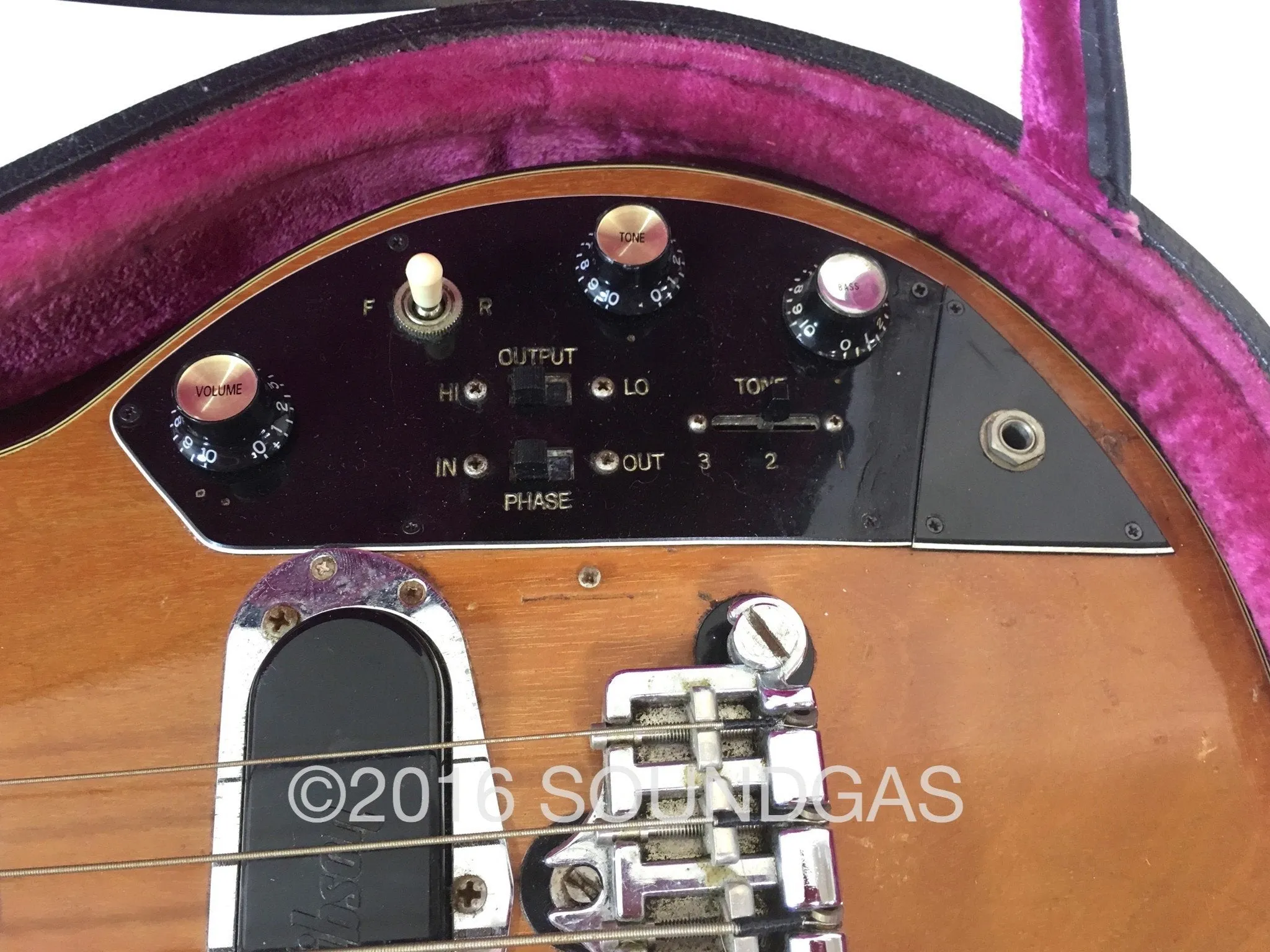 c1974 Gibson Les Paul Recording/Triumph Bass