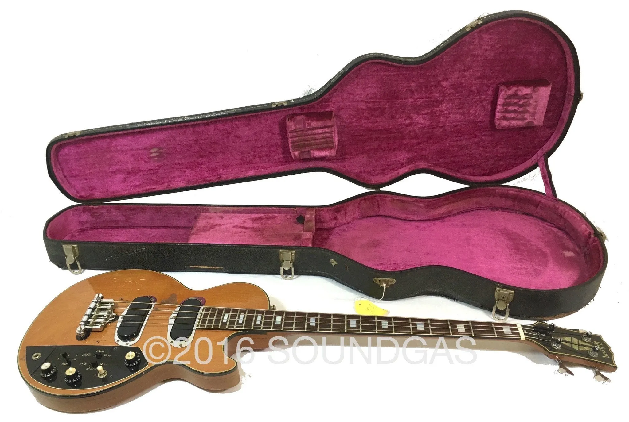 c1974 Gibson Les Paul Recording/Triumph Bass