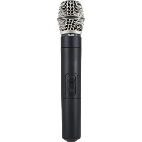 CAD GXLD2HBAH Dual-Channel Digital Wireless Microphone System with Handheld Headset, and Guitar Cable (AH: 902.9 to 915.5 MHz)