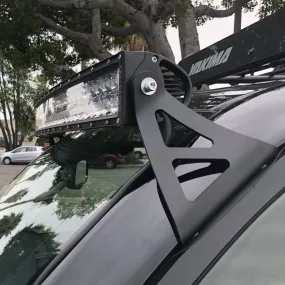 Cali Raised LED 2003-2022 Toyota 4Runner 52" Curved LED Light Bar Roof Brackets Kit