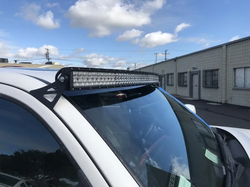 Cali Raised LED 2005-2022 Toyota Tacoma 52" Curved LED Light Bar Roof Brackets Kit