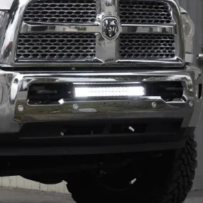 Cali Raised LED 2010-2018 Dodge Ram 2500/3500 22" Bumper Hidden LED Light Bar Brackets Kit