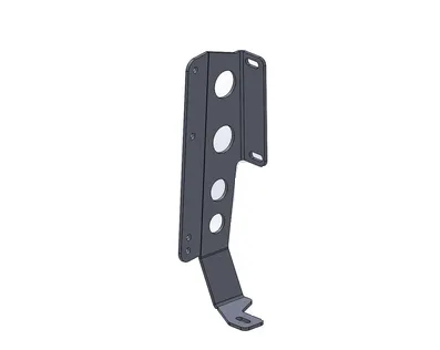 Cali Raised LED 2014-2021 Toyota Tundra 42" Hidden Grille Curved LED Light Bar Mounting Brackets