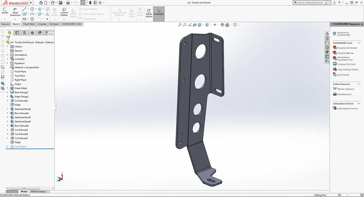 Cali Raised LED 2014-2021 Toyota Tundra 42" Hidden Grille Curved LED Light Bar Mounting Brackets