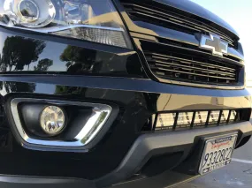 Cali Raised LED 2014-2022 Chevy Colorado 32" Lower Bumper Hidden Led Light Bar Brackets Kit