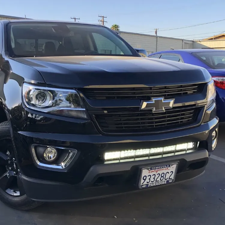 Cali Raised LED 2014-2022 Chevy Colorado 32" Lower Bumper Hidden Led Light Bar Brackets Kit