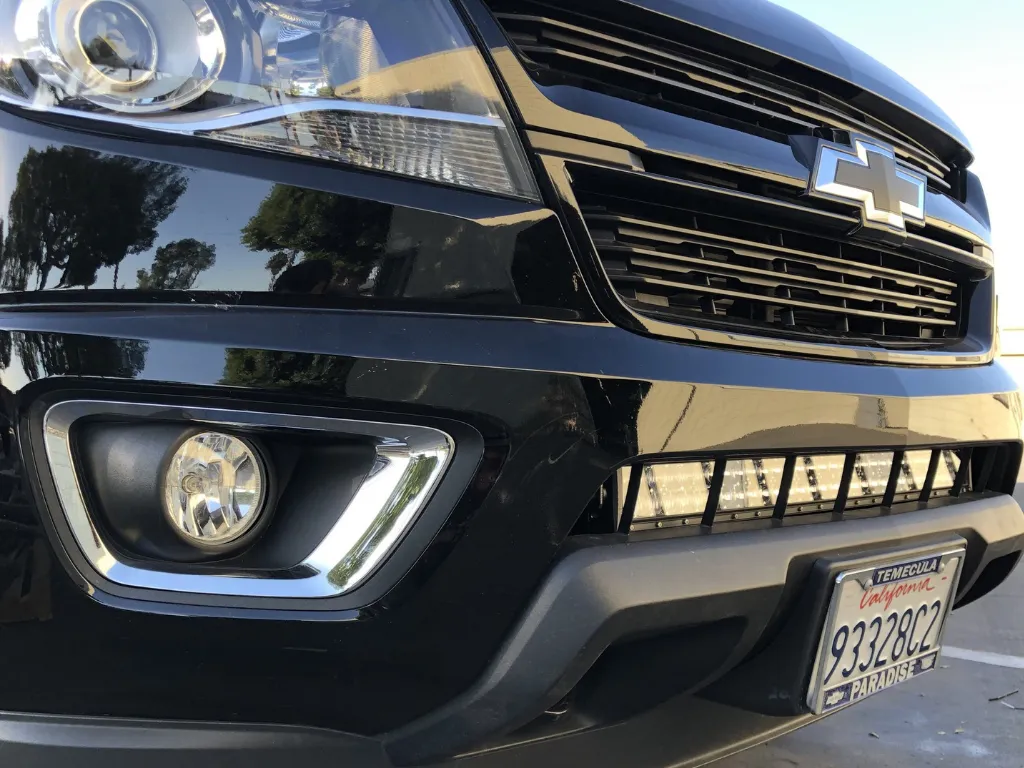 Cali Raised LED 2014-2022 Chevy Colorado 32" Lower Bumper Hidden Led Light Bar Brackets Kit