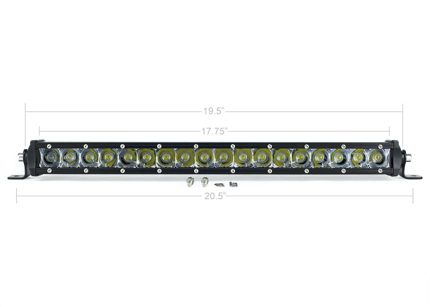 Cali Raised LED 20" Slim Single Row LED Light Bar