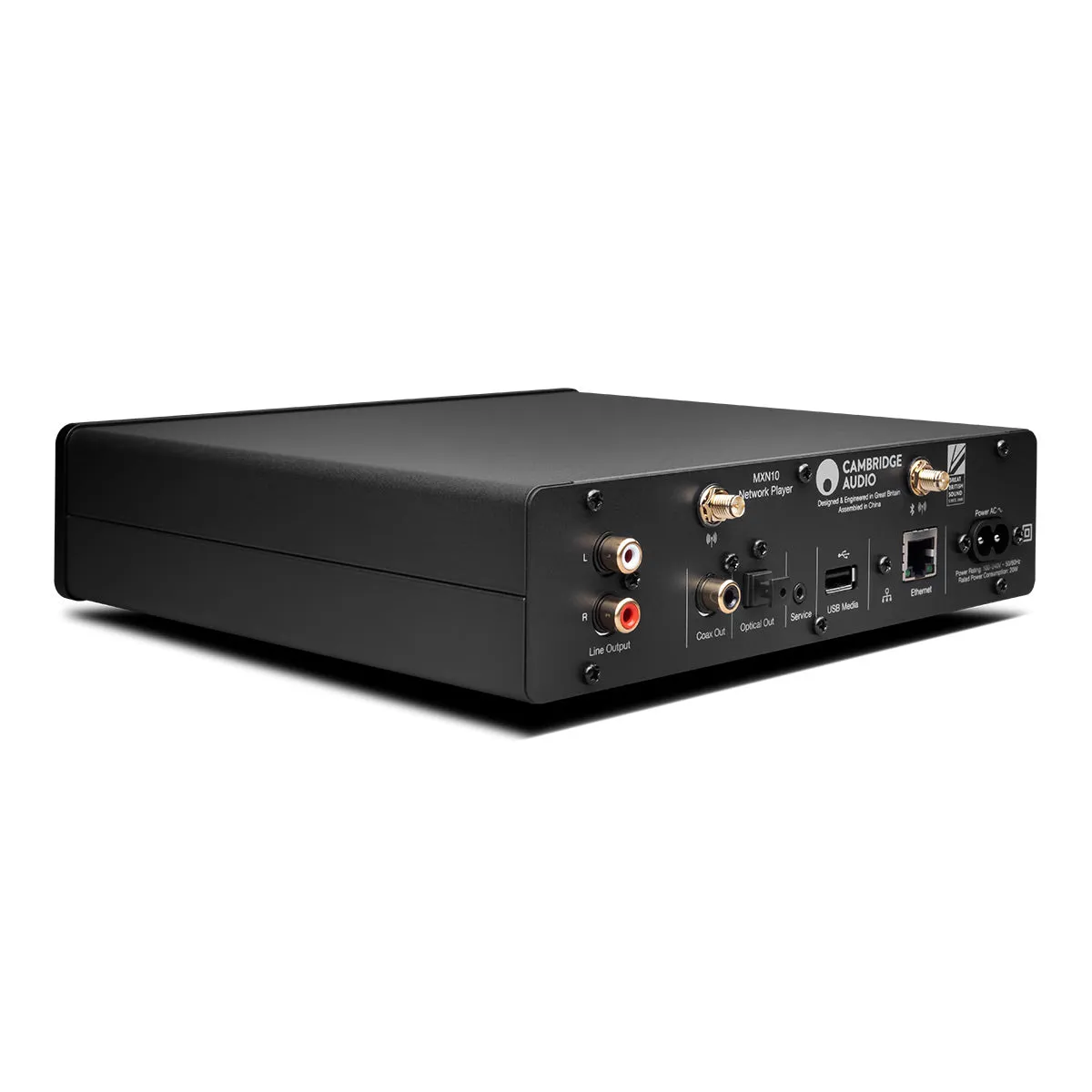 Cambridge Audio MXN10 Network Player with Bluetooth, Apple Airplay 2, Chromecast, Built-In DAC, & Roon Ready (Limited Edition Black)