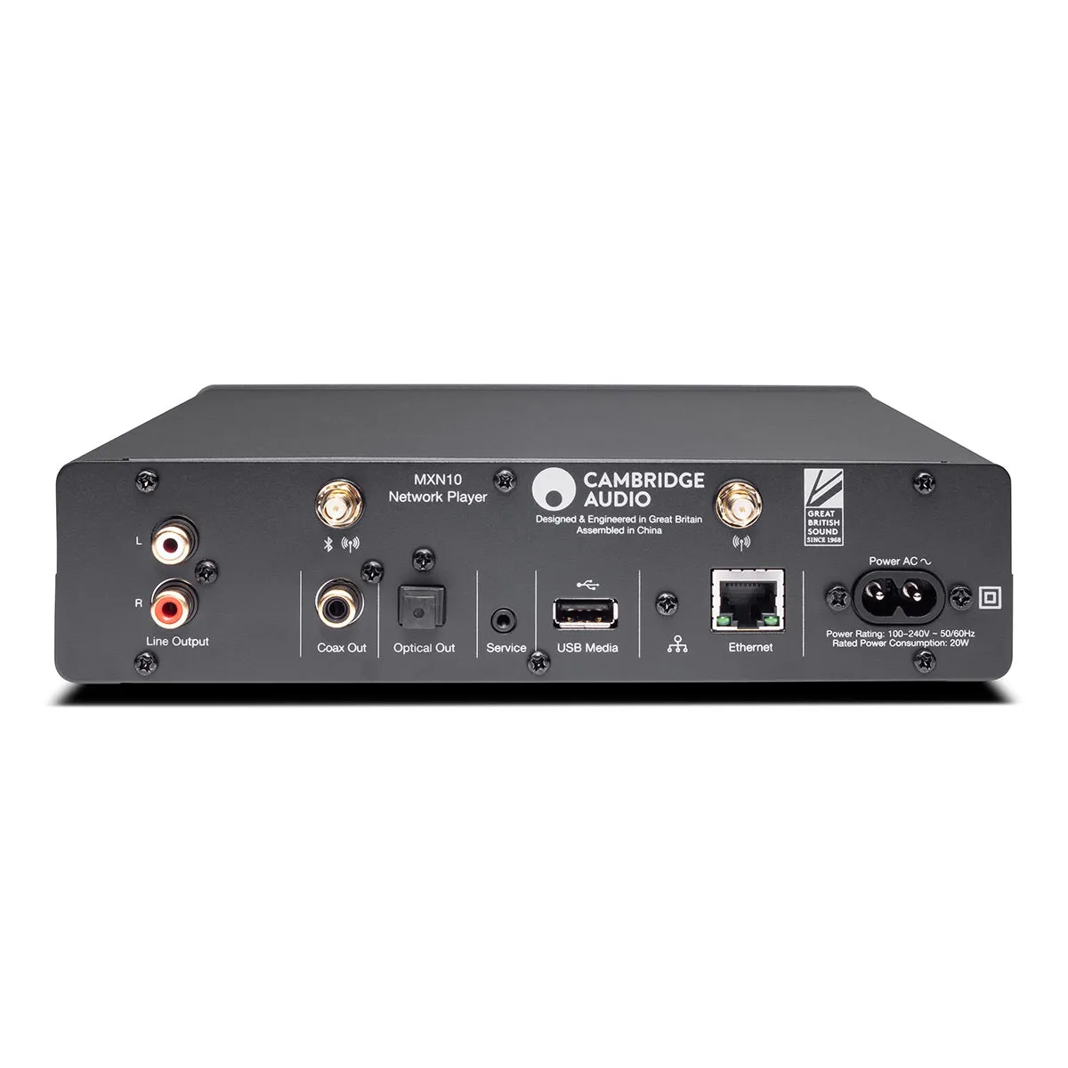 Cambridge Audio MXN10 Network Player with Bluetooth, Apple Airplay 2, Chromecast, Built-In DAC, & Roon Ready