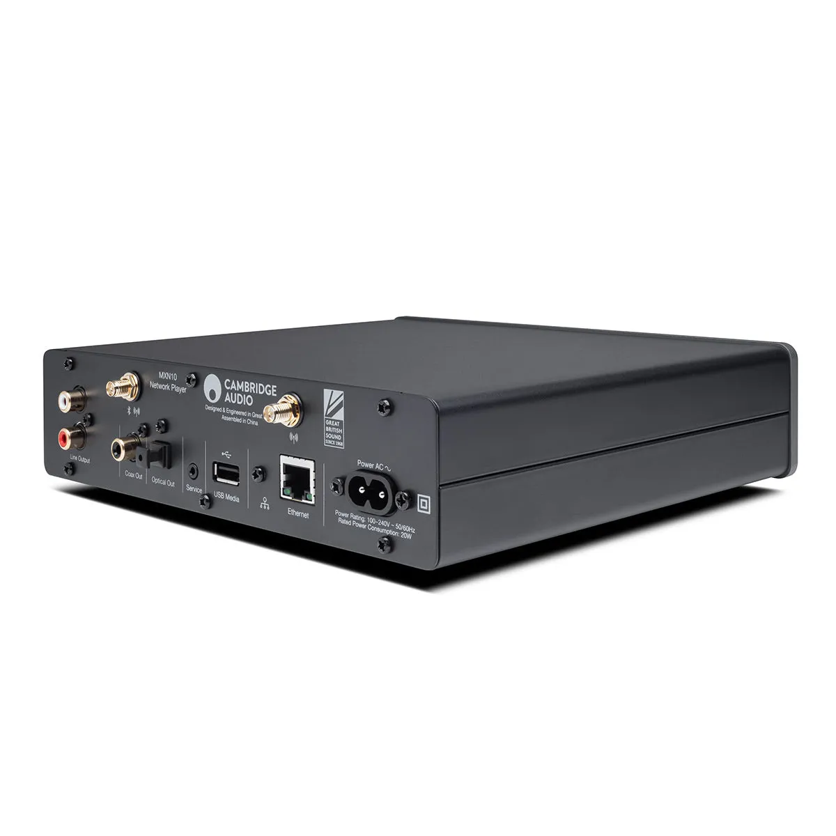 Cambridge Audio MXN10 Network Player with Bluetooth, Apple Airplay 2, Chromecast, Built-In DAC, & Roon Ready