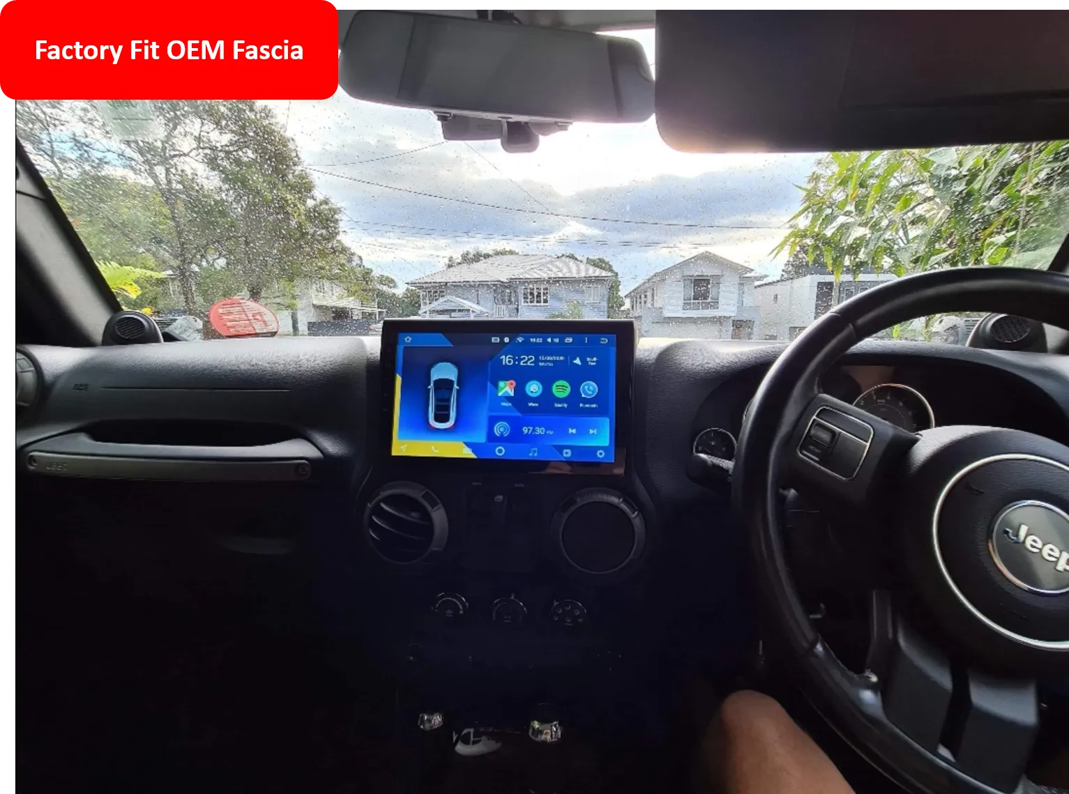 Car Dealz Elite 4G Data Model 10.2" Android 12.0 For Hummer H3 1 2005 - 2010 In Dash Plus OEM Fascia