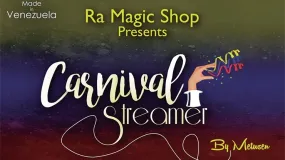 Carnival Streamer Christmas (Red, White and Green) by Ra Magic